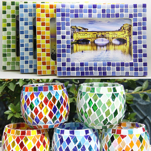 250 Piezas Mosaicos Manualidades Azulejos / Mosaicos