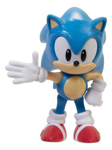 Sonic The Hedgehog Figura De Acción De 2.5 Pulgadas, Jugue.