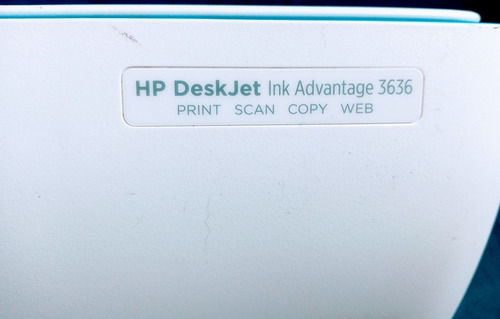 Impressora Hp Deskjet Ink Advantage 3636