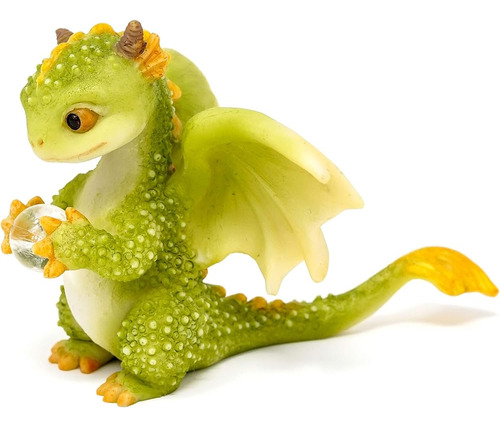 Top Collection Rex El Dragón Verde - Mini Figura De Fantasía