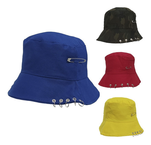 Gorro Piluso Con Alfiler De Gancho Y Argollas  X 6 Unidades