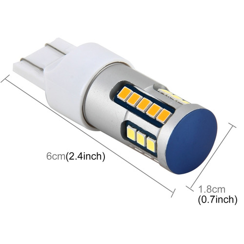 Luz Freno Dc 5 Lm Led Para Vehiculo Auto Intermitente