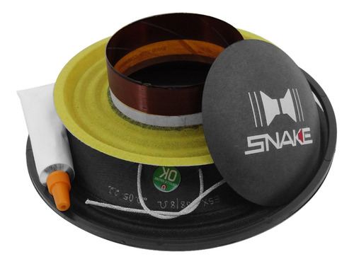 Kit Reparo Snake Pro Esx 608 8  8 Ohms 300w Original + Cola