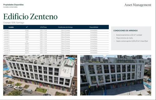 Local Comercial Diez De Julio - Zenteno/copiapo - Nataniel C