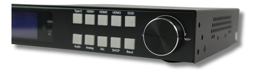 Switcher Hdmi 4x2 Smart Presentation Microfone E Usb-c