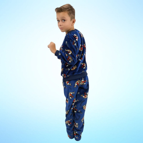 Conjunto Infantil Pelúcia Fleece Inverno Promoção Bichinhos