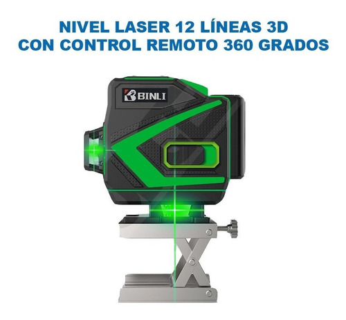 Nivel Laser De 12 Lineas Verdes 360 Grados