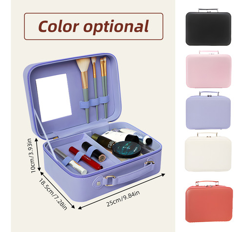 Bolsa De Maquillaje Para Accesorios, Funda Y Espejo. Se Pued