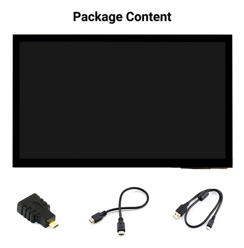 Waveshare 10.1 Pulgadas Capacitive Touch Screen Lcd Compatib