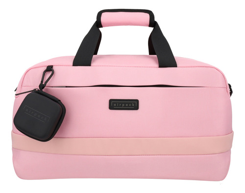 Bolso Deportivo Gym Bag Deprotes Metro Duffle Color Rosa Lisa