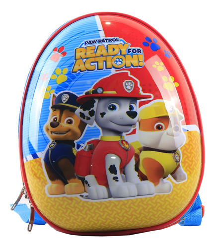 Mochila Dura Redonda Paw Patrol