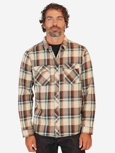 Camisa Check Passage Multicolor Hombre Rip Curl