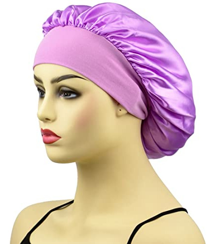 Satin Bonnets Bonnet De Seda Para El Pelo Rizado 32555