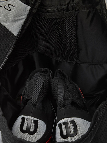 Imagen 8 de 9 de Mochila Tenis Wilson Fed Team Para Raqueta Raquetera Rf