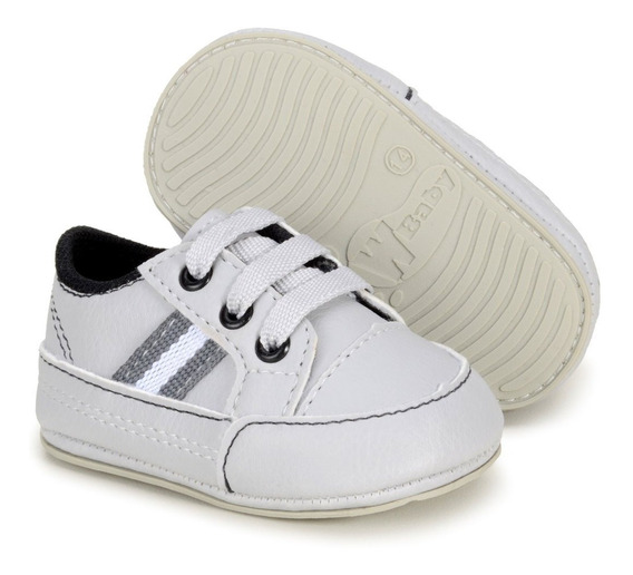 tenis branco bebe masculino