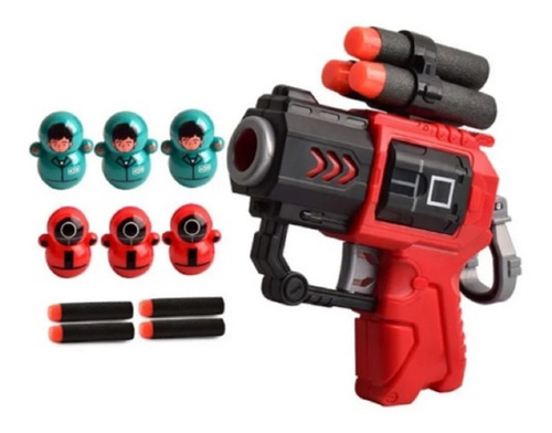 Pistola Nerf Modelo Squid Game Juego De Calamar