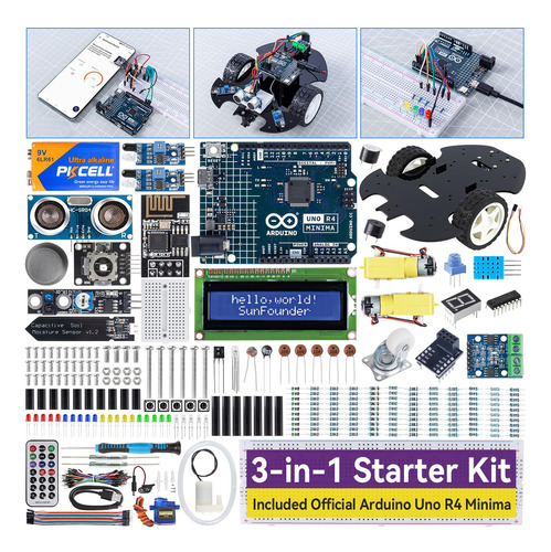 Kit De Inicio Definitivo Con Arduino Y Tutoriales Para Princ