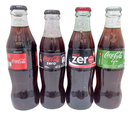 Botellas Coca Cola Zero & Life 235 Ml Sin Puntos