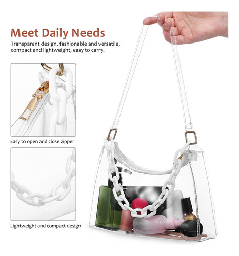 Bolso Axilar Wallets Jelly Pack For Mujer