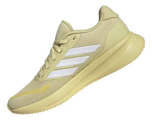 Tenis Adidas Correr Run Falcon 5 Mujer Ji3974 Amarillo