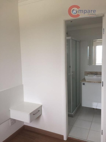 Apartamento Com 3 Dormitórios À Venda, 62 M² Por R$ 380.000,00 - Parque Cecap - Guarulhos/sp - Ap3339
