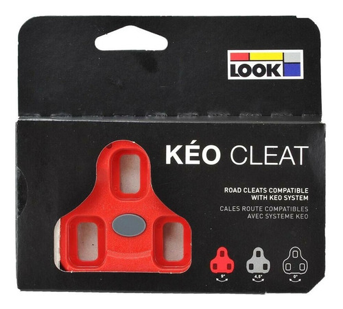 Imagem 1 de 2 de Taco Speed Look Keo Vermelho Float 9° Original Speed