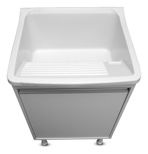 Tanque Para Lavar Roupa Com Gabinete Mdf Entregue Montado