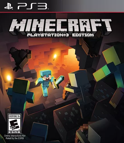 JOGO MINECRAFT PS3 MÍDIA FÍSICA ORIGINAL NOVO - Play Informática