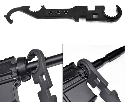 Herramienta Ar15 M4 M16 Tactico Rifle Airsoft Llave Desarme