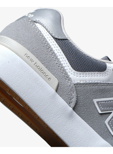 Zapatillas New Balance Numeric 574 Vulc Blanco Gris Plateado