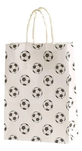 Bolsas De Papel Futbol 12 Unidades Ideales Para Sorpresitas