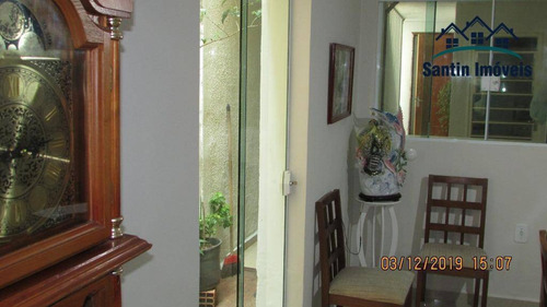 Imagem 12 de 29 de Sobrado Com 2 Dormitórios (01 Suíte)espaço Gourmet,02 Vagas Cobertas À Venda, 137 M² Por R$ 430.000 - Vila Alzira - Santo André/sp - So0294