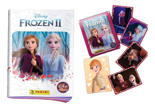 Álbum Frozen Ii + 50 Sobres De Láminas 