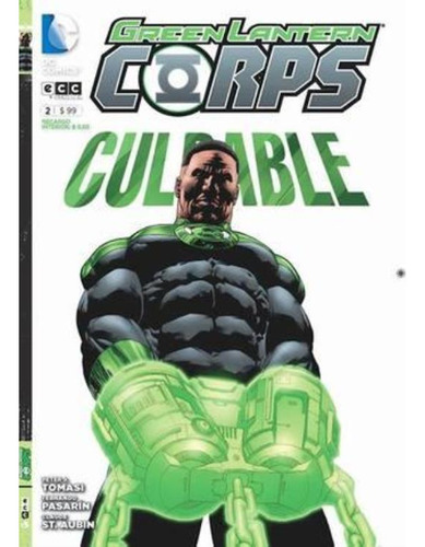 Green Lantern Corps 2, De No Aplica. Editorial Matias Martino Editor, Tapa Tapa Blanda En Español