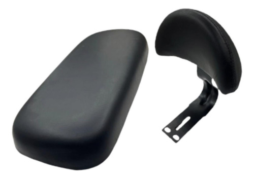 Padena De Asiento De Bicicleta Trasera Con Pequeño Respaldo