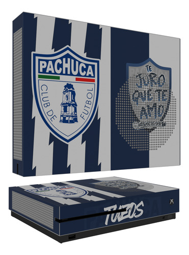 Funda Skin Club Pachuca Para Xbox One S Set Stickers Pachuca_1