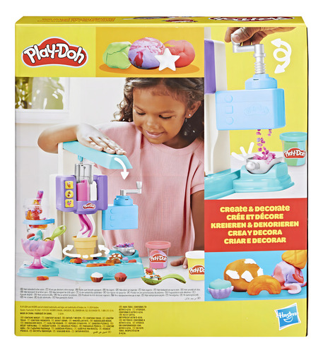 Masas Y Plastilinas Play-doh Heladería Multicolor