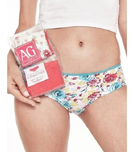 Culottes Algodón Ana Grant  Pack X 2 Art. 4465 