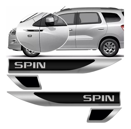 Par Emblema Lateral Paralama Porta Gm Spin 2013 2014 Á 2020