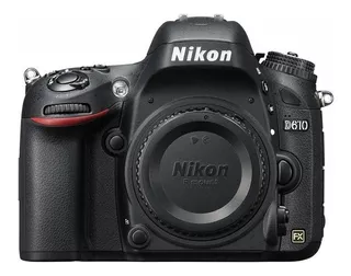 Nikon D610 DSLR cor preto