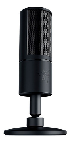 Imagen 2 de 6 de Micrófono Razer Seiren X condensador supercardioide y cardioide classic black