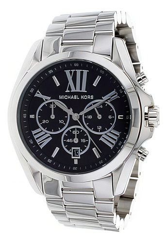 Relógio Michael Kors Mk5705 Bradshaw Fundo Preto Original