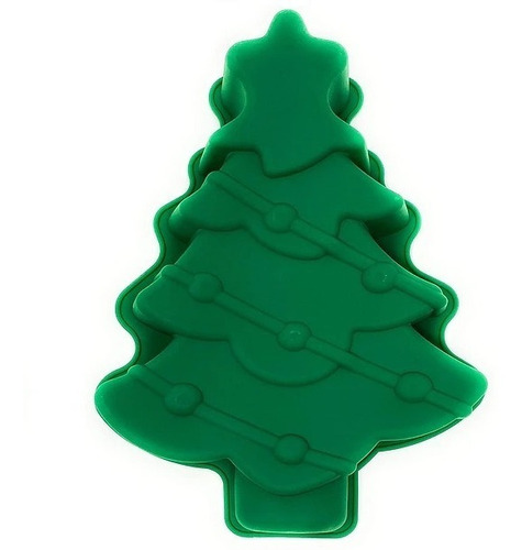 Molde Silicon Arbol De Navidad