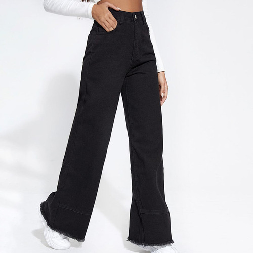 Pantalones Anchos Transpirables De Cintura Alta Con Todas La
