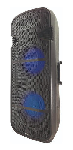 Imagen 2 de 3 de Cabina Activa Doble Parlante 15'' Maxlin + Micrófono