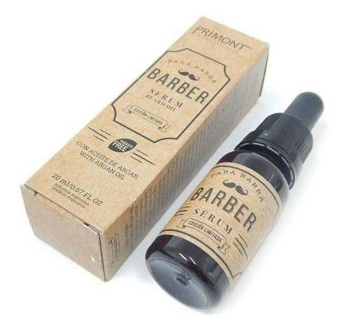 Primont Barber Serum De Barba Con Aceite Argan Barberia 20ml