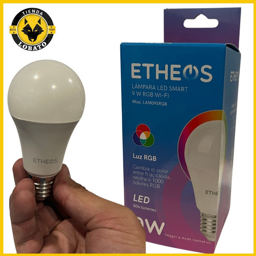 Imagen 5 de 10 de Lámpara Led Wifi E27 10w Rgb Luz Fria Luz Calida Smart Life
