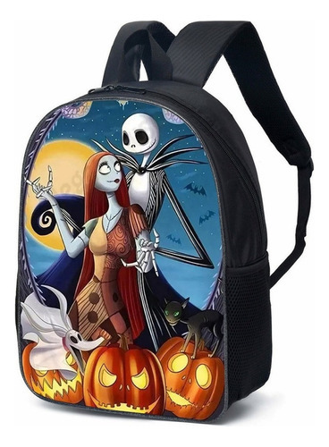 Mochila escolar casual Nightmare Before Christmas, Jack Skellington Color Bowl