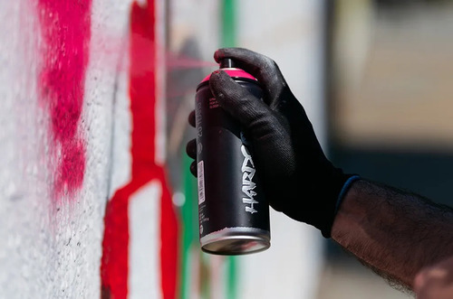 Aerosol Montana Hardcore 400cc Color Amarillo Fiesta Rv-20