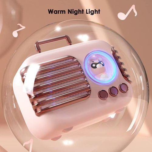Altavoz Bluetooth Inalámbrico, Lindo Mini Altavoz Portátil Y